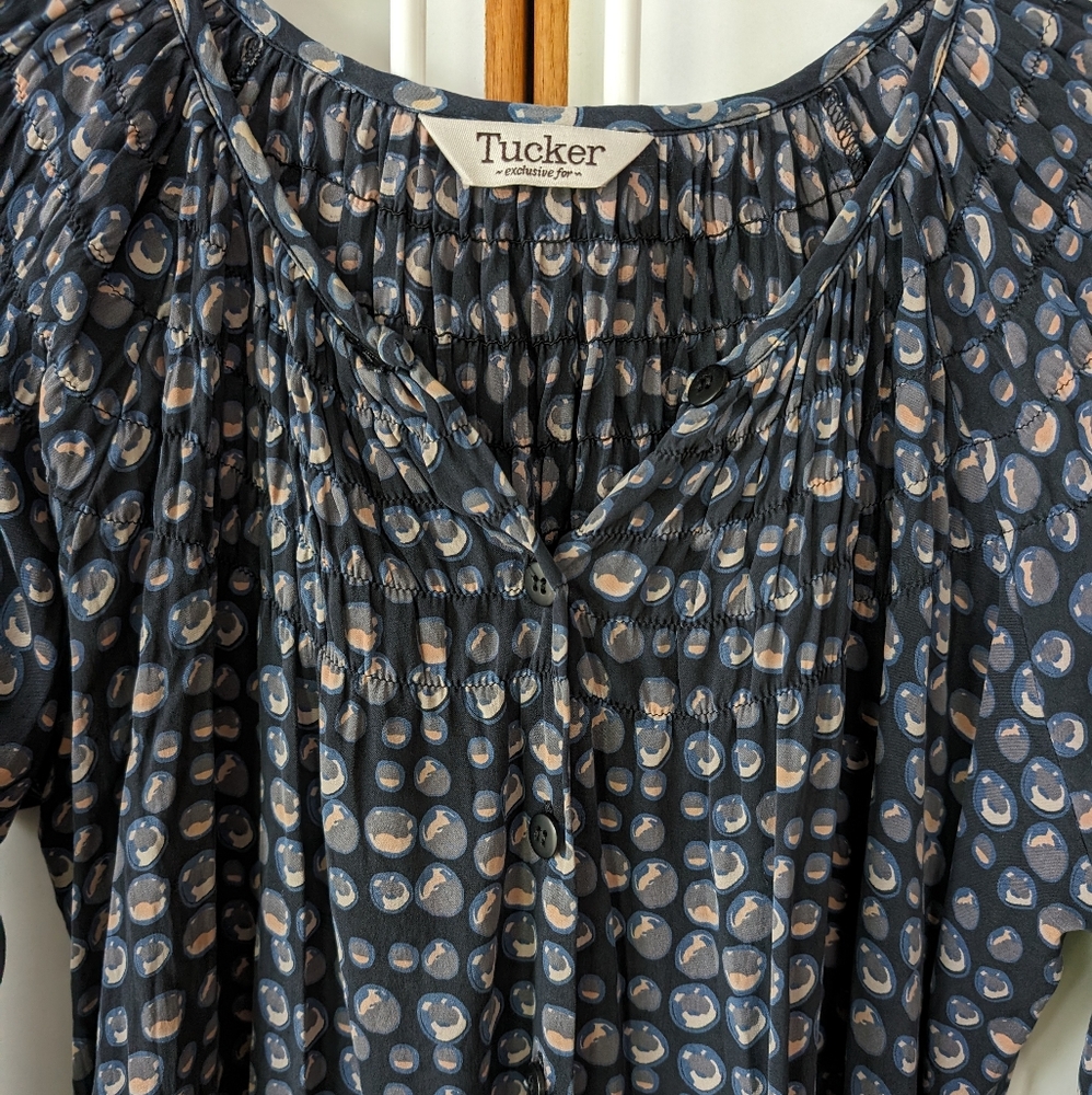 Tucker The Classic Blouse P S Dots Moon - Picture 3 of 9